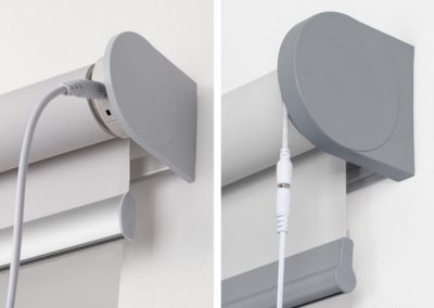 eRollo-ACCU Ladevorgang Rollos Doppelrollos
