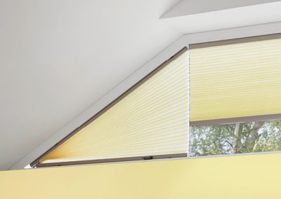 Wabenplissees für dreieckige-Fenster
