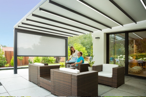 Reflexa Markisendach Bella Plaza Reflexa Terrassendach Sonnenschutz Markise Bellaplaza
