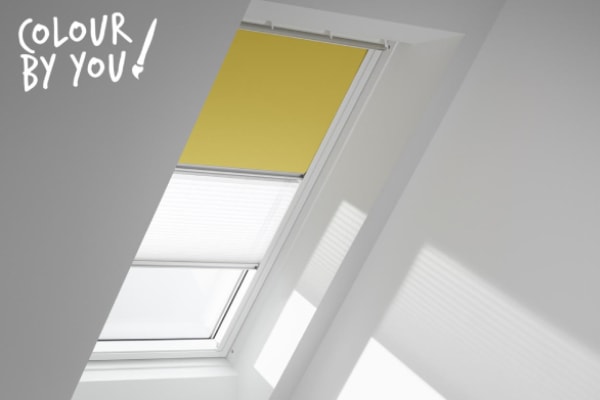 VELUX Verdunklung Plus (Verdunklungs-Rollo + Plissee)